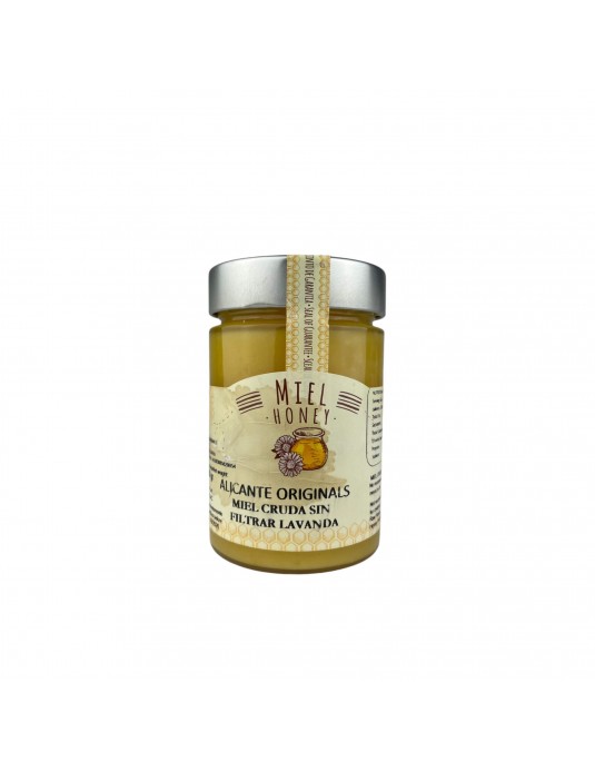 Raw UNFILTERED Lavender honey 450grs.