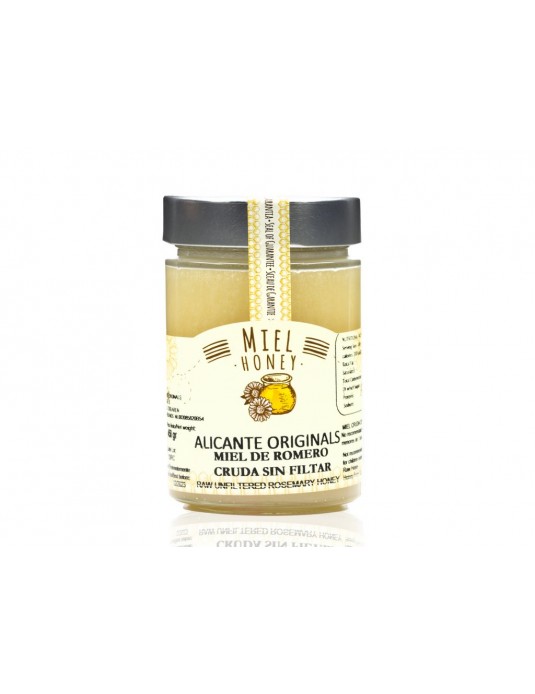 Raw UNFILTERED Rosemary honey 450grs.